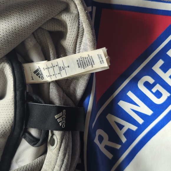Adidas New York Rangers Hooded Sweatshirt - Picture 3 of 7